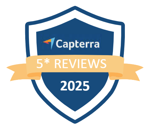 Capterra 5-star reviews 2025